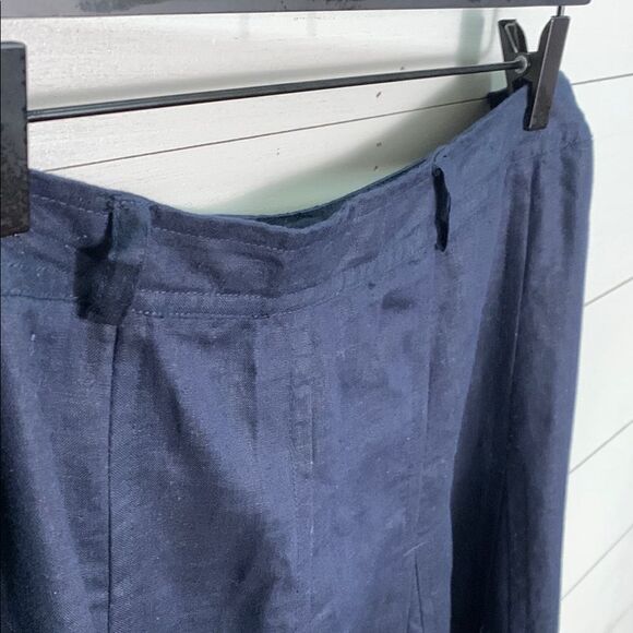 Grace Elements 100% linen full A-line skirt Womans size 14 - Picture 4 of 6